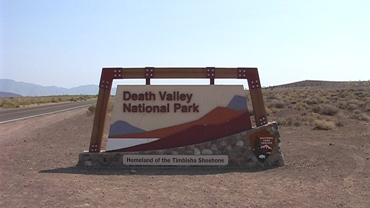 Death Valley sign