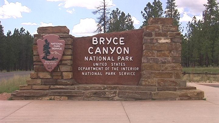 Bryce Canyon NP sign