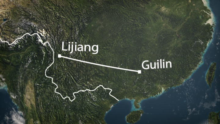 Map of Lijang